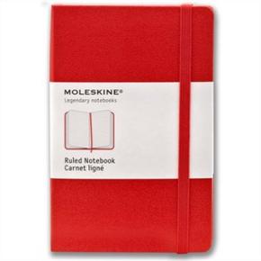 RULED CLASSIC RED NOTEBOOK P ROJO CUADERNO RAYADO