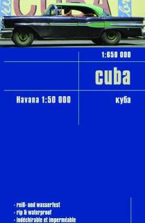 CUBA 1:650.000 IMPERMEABLE