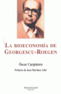 LA BIOECONOMÍA DE GEORGESCU-ROEGEN